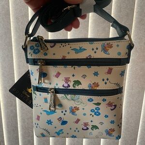 Loungefly Cinderella mouse crossbody bag, never used.
